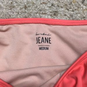 M Kortni Jeane High waisted ruffle swim bottom